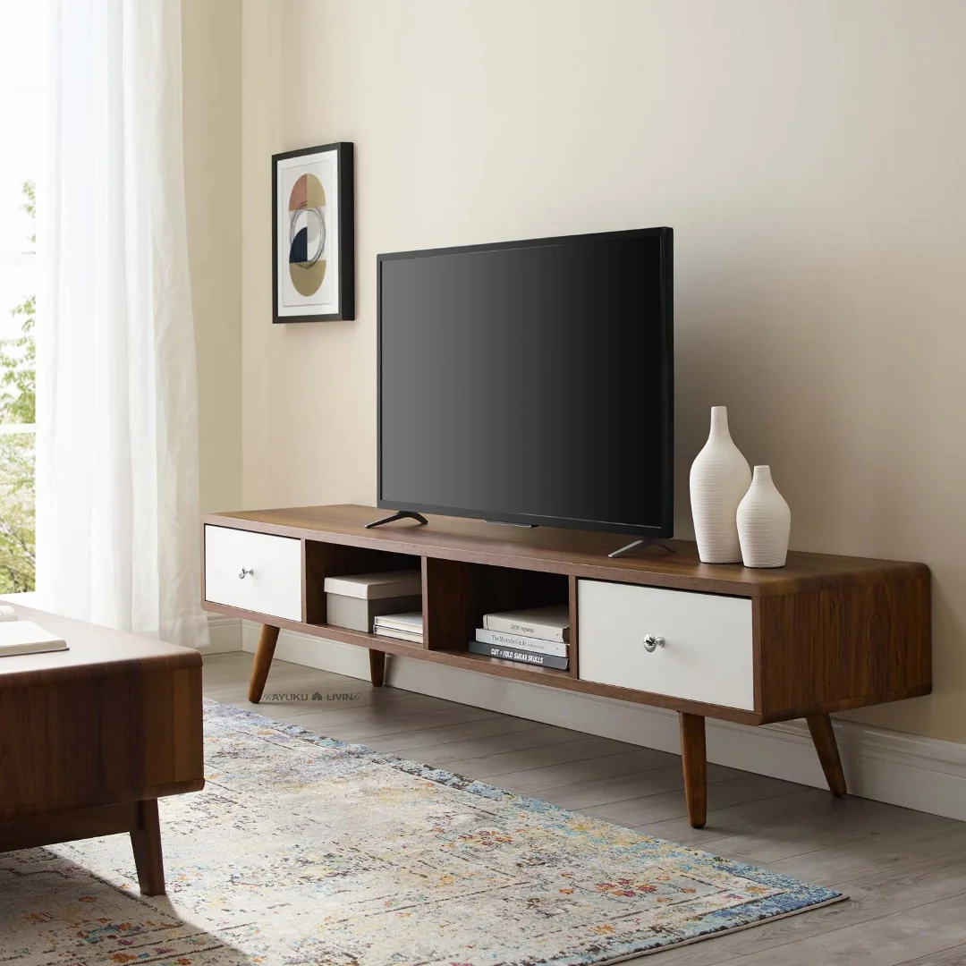 Meja TV Minimalis Scandinavian – TV Cabinet Modern